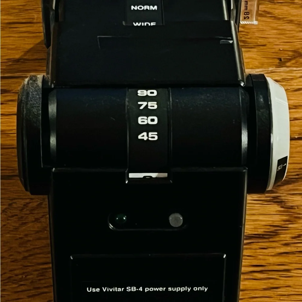 Vivitar 285HV Flash for SLR Cameras (Black)